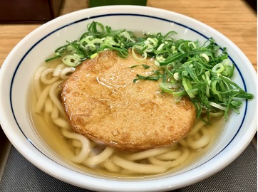 九州の天ぷらうどん