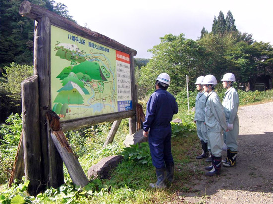盛岡工業高校土木科 インターンシップ